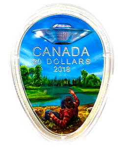 2018 20 Dollars Fine Silver Coin-Canada’s Unexplained Phenomena-The Falcon Lake