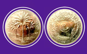1970 Iraq 250 Fils F.A.O.Nickel Coin UNC Lot-243