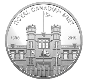 2018 RCM Medaillon from Proof Set pur silver