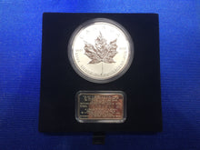 1998 Canada Fifty Dollars Proof coin-10 OZ Fine Silver-10th Anniversary of the Maple Leaf