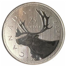 2023 Canada Nickel Quarter Specimen Caribou - 25 Cents