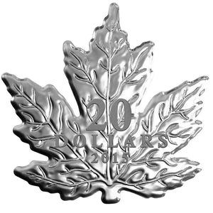 2015 Canada 20$ Fine Silver Coin-The Canadian Maple Leaf