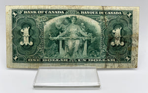 1937 Bank of canada BC-21c One Dollars f-12 Gordon Towers, Serial-GM 0699503