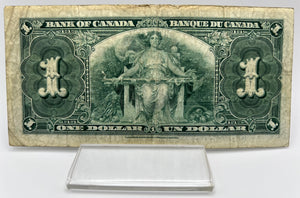 1937 Bank of canada BC-21d One Dollars f-12 Coyne Towers, Serial-DN 8984598