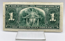 1937 Bank of canada BC-21d One Dollars f-12 Coyne Towers, Serial-UM 9339726