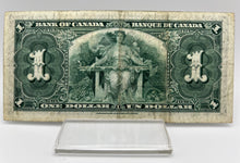 1937 Bank of canada BC-21d One Dollars f-12 Coyne Towers, Serial-ON 4134163