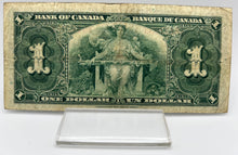 1937 Bank of canada BC-21c One Dollars f-12 Gordon Towers, Serial-YA 6432933