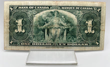 1937 Bank of canada BC-21c One Dollars f-12 Gordon Towers, Serial-KM 0140951