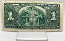 1937 Bank of canada BC-21d One Dollars f-12 Coyne Towers, Serial-ZM 5879856