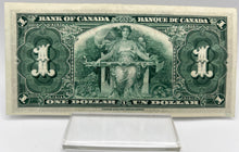 1937 Bank of canada BC-21C One Dollars VF-20 Gordon Towers, Serial-ML 7897667