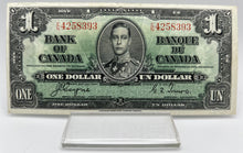 1937 Bank of canada BC-21d One Dollars VF-20 Coyne Towers, Serial-EN 4258393