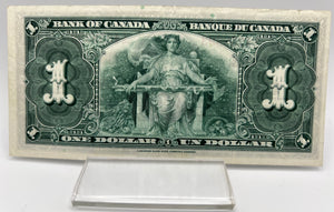 1937 Bank of canada BC-21d One Dollars VF-20 Coyne Towers, Serial-EN 4258393