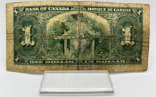 1937 Bank of canada BC-21a One Dollars G-6 Osborne Towers, Serial-DA 2622951