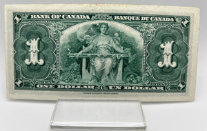 1937 Bank of canada BC-21d One Dollars VF-30 Coyne Towers, Serial-NN 5983593