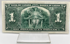 1937 Bank of canada BC-21d One Dollars VF-30 Coyne Towers, Serial-BN 7670587