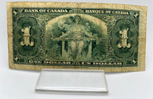 1937 Bank of canada BC-21a One Dollars VG-20 Osborne Towers, Serial-AA 1131500