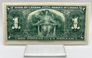 1937 Bank of canada BC-21c One Dollars EF-40 Gordon Towers, Serial-UL 8381420