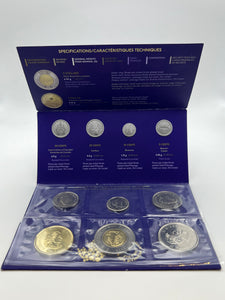 2022-1952 Canada Nickel Prooflike QUEEN ELISABETH II Uncirculated Coin Set