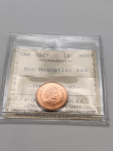 Canada One Cent 2007 MS-66 ICCS-Non Magnetic