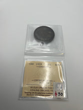 Canada Silver One Dollar 1939 EF45  ICCS