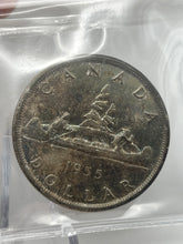 Canada Silver One Dollar 1955 MS-62 ICCS