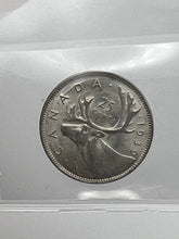 CANADA SILVER TWENTY-FIVE CENTS 1939 ICCS MS-62