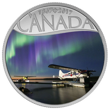 2017 $10 Celebrating Canada's 150th Coin Series: Float Planes on the Mackenzie River