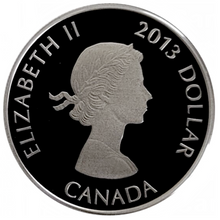 2013 Canada Silver Proof Dollar-Korean Armistice