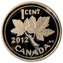 2012 Canada Farewell to Penny One 1 Cent Pure .9999 Silver