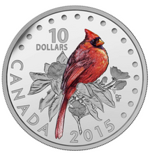 2015 $10 Ten Dollars-Fine Silver 5 Coins Set- Colourful Songbirds of Canada