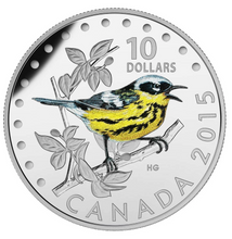 2015 $10 Ten Dollars-Fine Silver 5 Coins Set- Colourful Songbirds of Canada