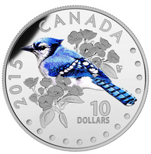 2015 $10 Ten Dollars-Fine Silver 5 Coins Set- Colourful Songbirds of Canada