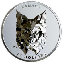 2019-2020 Twenty Five Dollars, Fine silver Coins-Multifaceted Animal Head Series