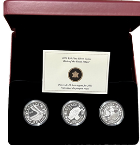 2013 20 Dollars Fine Silver Coin-Birth of Royal Infant Set