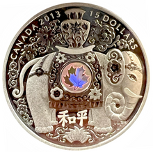 2013 $15 Dollars Fine Silver Coin-Maple of Peace