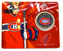 2009 Fifty Cents-Montreal Canadiens Centennial 1909-Home Jersey