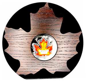 2016 Canada 20$ Fine Silver Coin-Canada Colourful Maple Leaf