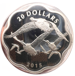 2015 Canada 20$ Fine Silver Coin-Master of the Sea-Canada Goose