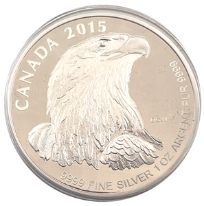 2015 Canada Fine Silver Fractional Set-Bald Eagle