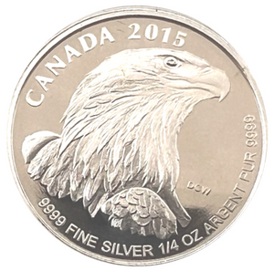 2015 Canada Fine Silver Fractional Set-Bald Eagle