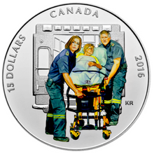 2016 $15 Fifteen Dollars-National Heroes, Paramedics