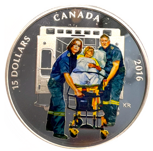 2016 $15 Fifteen Dollars-National Heroes, Paramedics