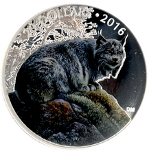 2016 Canada 20 Dollars Fine Silver Coin-The Commanding Canadian Lynx