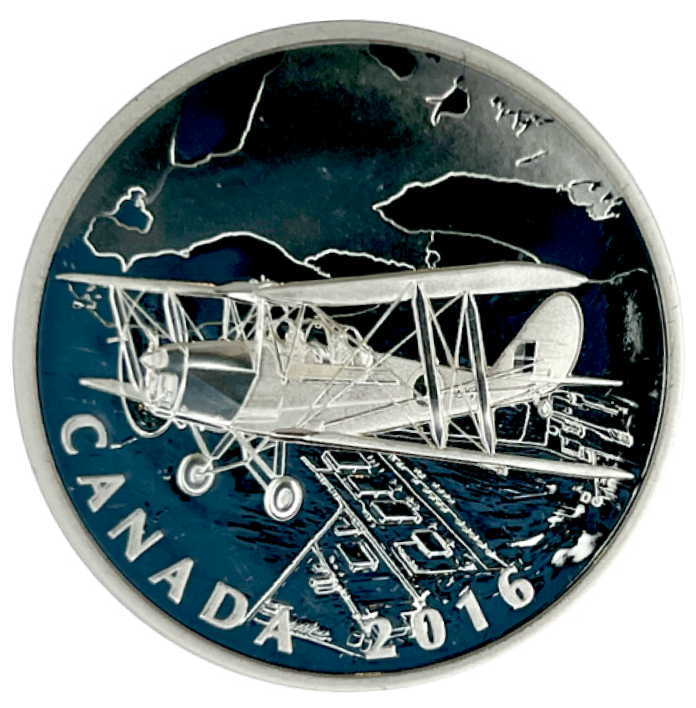 2016 Canada Twenty Dollars Fine Silver Coin, The Canadian Home Front-British Commonwealth Air training Plan