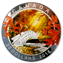 2016 Canada 20 Dollars Fine Silver Coin-Autumn Tranquility