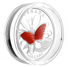 2016 Canada 20 Dollars Fine Silver Coin, The Colourful Wings of a Butterfly