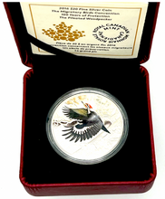 2016 Canada 20 Dollars Fine Silver Coin, The Pileated Woodpecker