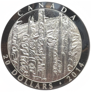 2014 20$ Fine Silver Coin-Celebrating Emily Carr