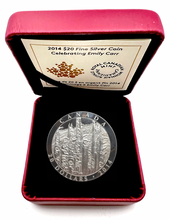 2014 20$ Fine Silver Coin-Celebrating Emily Carr