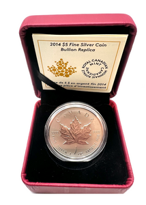 2014 Silver maple Leaf-Replica Silver ML